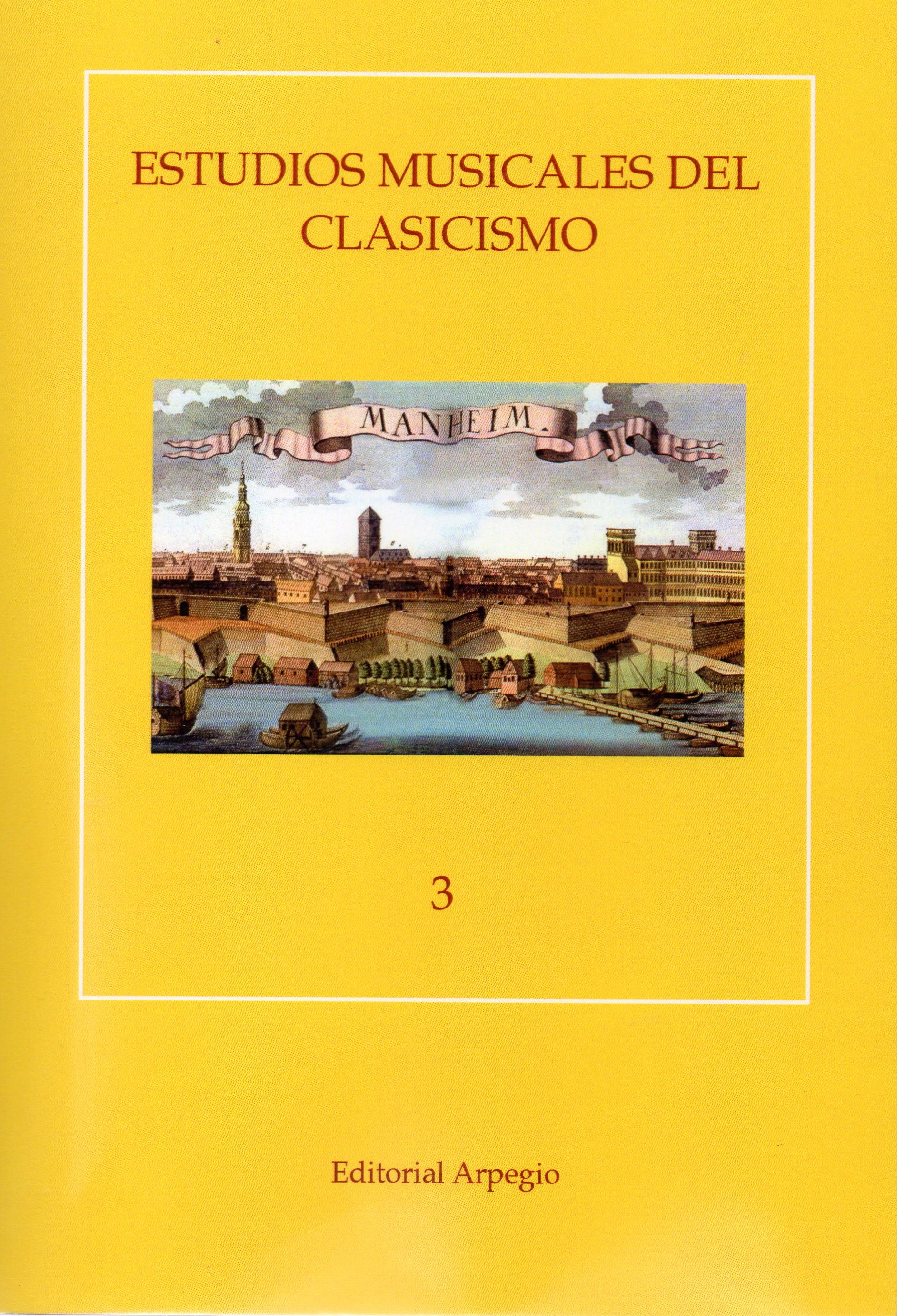 Estudios musicales del Clasicismo III de l'Editorial Arpegio